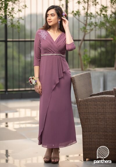 Floral Detail Maxi Dress