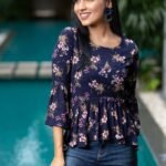 Casual Frilled Top