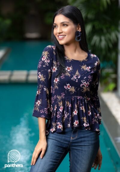 Casual Frilled Top