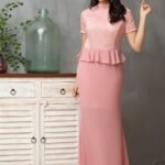 Lace High Neck Dress - Image 3