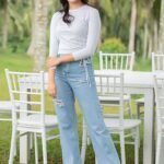 Casual 3/4 Sleeve T shirt - Image 2