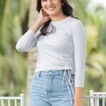 Casual 3/4 Sleeve T shirt