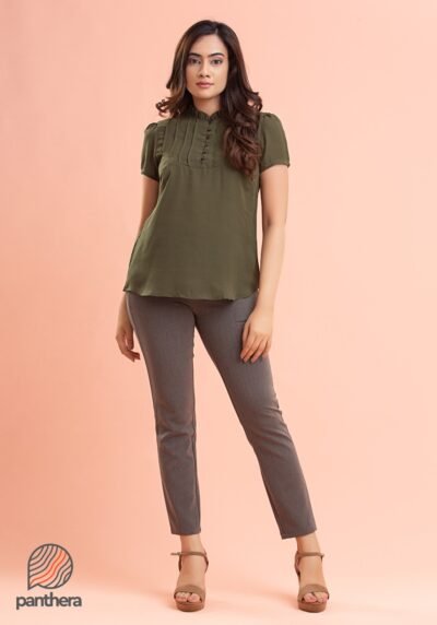 Side Zipper Office Pant - Image 3