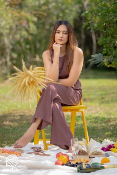 Casual Linen 2 Pcs Set - Image 3