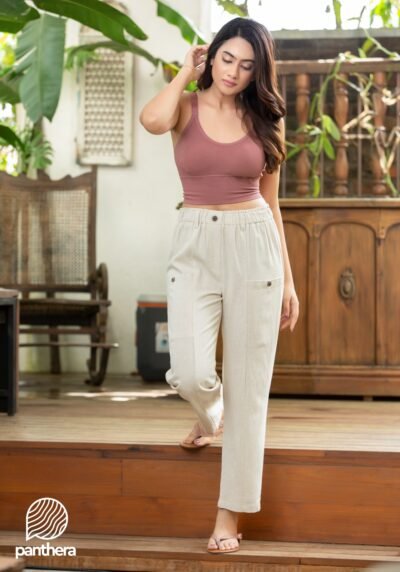 Pocket Detail Casual Pant