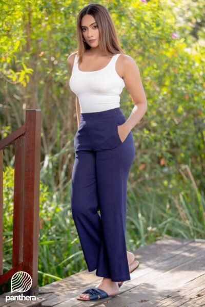 Wide Leg Casual Pant - Image 4