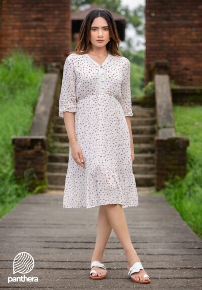Abstract Casual Dress