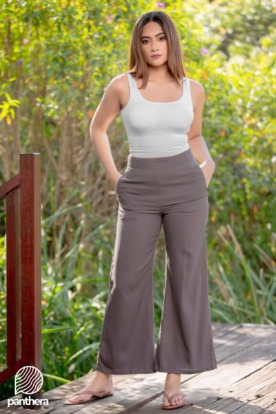 Wide Leg Casual Pant