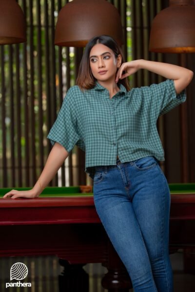 Check Printed Casual Shirt - Image 2