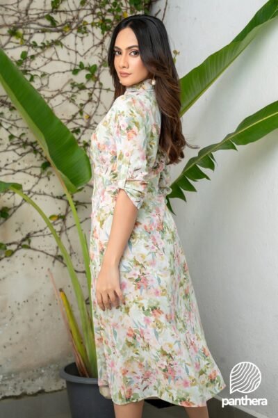 Floral Printed WW Dress - Image 5